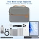 thumbnail image 2 of Organizador electrónico Miavers Travel Cord impermeable gris, 2 of 6