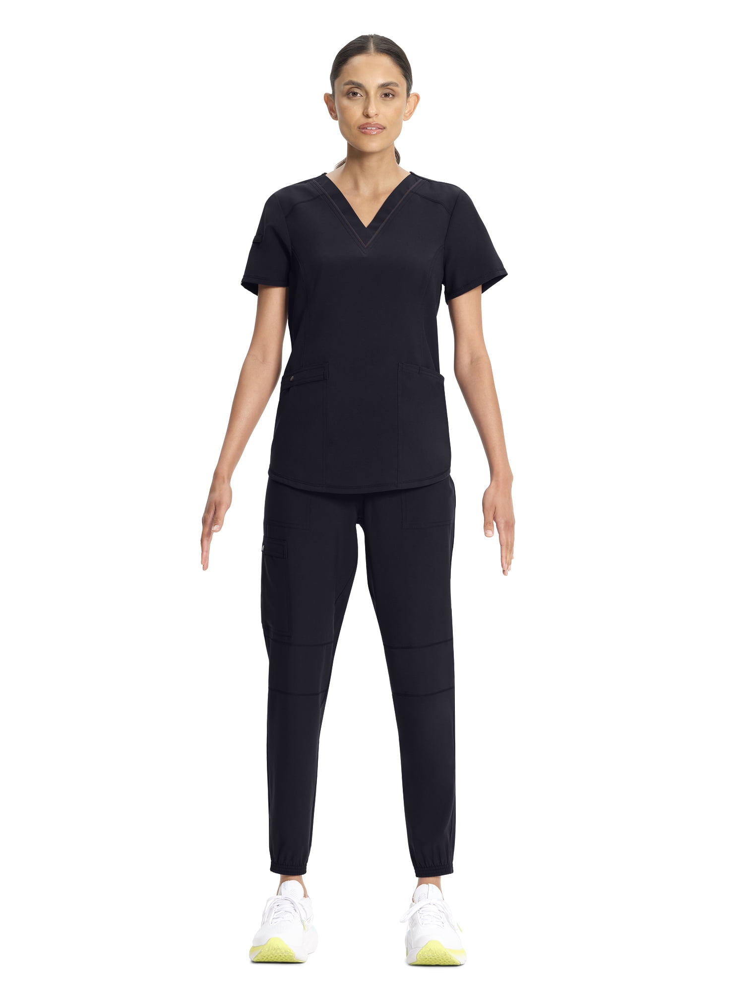 Scrubstar Women's Ethical Fabric Stretch V-Neck Top, Sizes XS-3XL