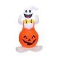 thumbnail image 1 of POINTERTECK Inflatable Giant Pumpkin Ghost Windproof Halloween Gifts for Kids  US Plug, 1 of 9