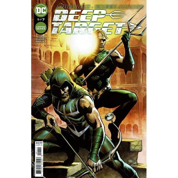 Aquaman/Green Arrow-Deep Target #1 VF ; DC Comic Book