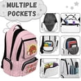 thumbnail image 6 of Aplkyhs Sports Backpack for Kids Teens Age 6-18 School Bookbag Durable Lightweight Water Repellent Backpack for School Sports Cute Axolotl Strawberry, 6 of 7