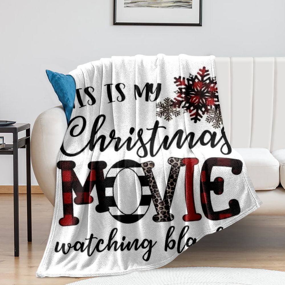 Christmas Movie Watching Blanket This is My Christmas Movie Watching