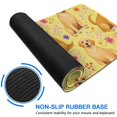 thumbnail image 6 of Long Mouse Pads for Desk,Golden Retrievers and Pioneer Flower Desk Mats on Top Of Desks, Desk Mouse Pad Extra Large with 3mm Non-Slip Base and Stitched Edge for Gaming,Office,Work,Home 35.4"x15.7", 6 of 6