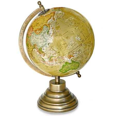Humboldt Educational World Globe With Scaling Stand Of Metal