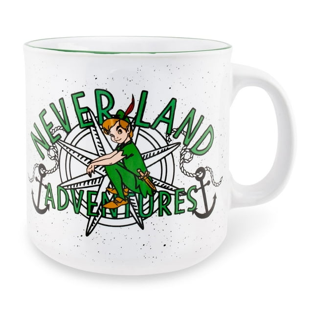 Taza plateada Buffalo Disney Peter Pan Neverland 600 ml