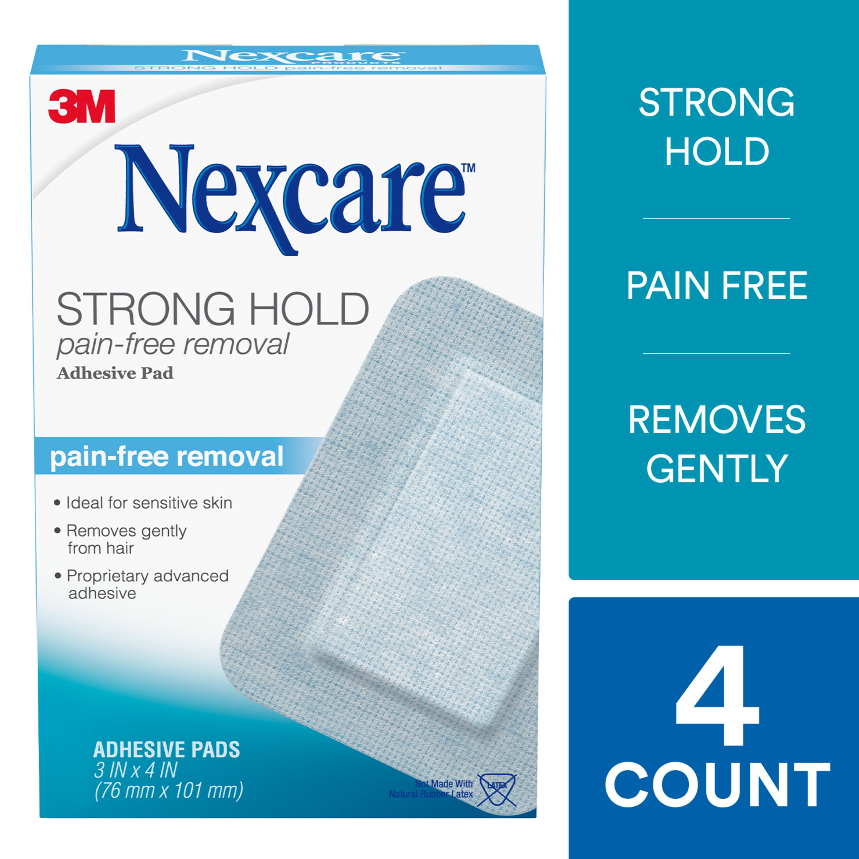 Nexcare Sensitive Skin Sterile Adhesive Pads - 4ct