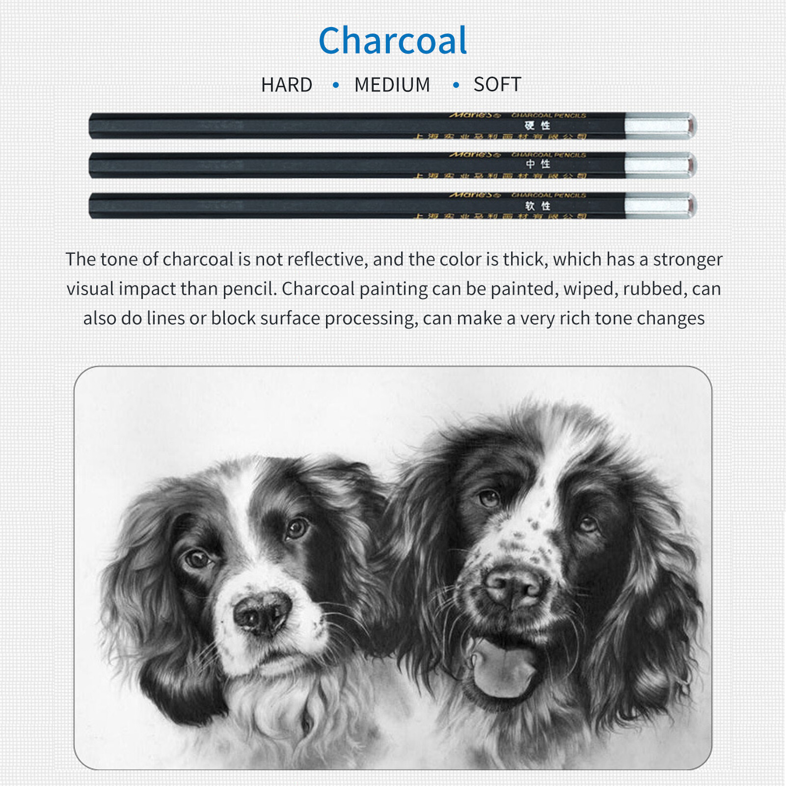 30PCS Pencil Set Drawing Sketching Charcoal Pencil Art Professional Art Supplies with Storage Pouch Bag Portrait Drawing Tool Great Gift for Adults Students Beginners And Artists