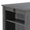thumbnail image 4 of Gray 36" Counter Height Dining Table Set with 2 Chairs / Great for Small Dining Areas, 4 of 6