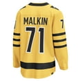 thumbnail image 3 of Men's Fanatics Evgeni Malkin Gold Pittsburgh Penguins Alternate Breakaway Player Jersey, 3 of 3