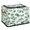 Multicolor 2, variant on CURLYOOT Farmhouse Eucalyptus Leaves Storage Bin With Zipper Lid, Foldable Clothes Organizer Lidded Storage Baskets, Rectangular Box Closet Shelf Organizer