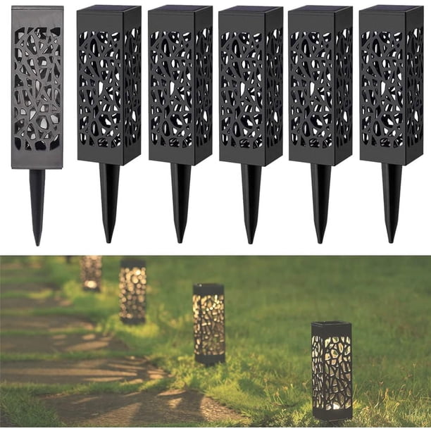 Luces solares para jardín al aire libre, impermeables, inalámbricas, para exteriores, decoración LED, iluminación solar para patio y jardín.