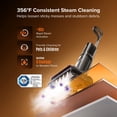 thumbnail image 3 of Roborock F25 Steam Wet Dry Vacuum Mop Combo, 356°F Cordless Steam Cleaner | 25000 Pa Suction for Hard Floor, 203°F Self-Cleaning Electric Mop, 80 Min Long Runtime for Whole-House Cleaning, No Tangle, 3 of 11