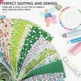 thumbnail image 5 of 120Pcs Cotton Quilting Fabric Soft Colorful Printed Sewing Fabric Multipurpose Pre Cut Strips for DIY Handmade Crafting, 5 of 10