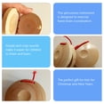 thumbnail image 2 of EeaseCA 12 Pcs Instrument de Percussion en Bois Castanet Espagnol Main Doigt Castanets, 2 of 7