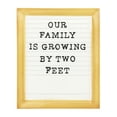 thumbnail image 5 of Ornaments by Elves Personalized Baby First Christmas Ornament 2024 Baby Letter Board Ornament .25lbs, 5 of 9