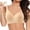 Beige, variant on Women’s Bras Women's Wireless Seamless Matte Mini Rib Bra Beige 36