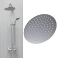 thumbnail image 6 of TISHITA Rain Shower Head Adjustable Ceiling or Wall Mount Silicone Nozzles Bath Shower Rainfall Shower Head for Bathroom Home Bathing 20cm, 6 of 7