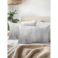 thumbnail image 3 of Outdoor Pillows Waterproof, Grey Ombre Bedding Throw Pillows with Insert for Couch Sofa Bed, Modern Abstract Gradient Minimalist Art 12x20 Inch Pillowcases Decorative Camping Patio Pillow Set of 1, 3 of 8