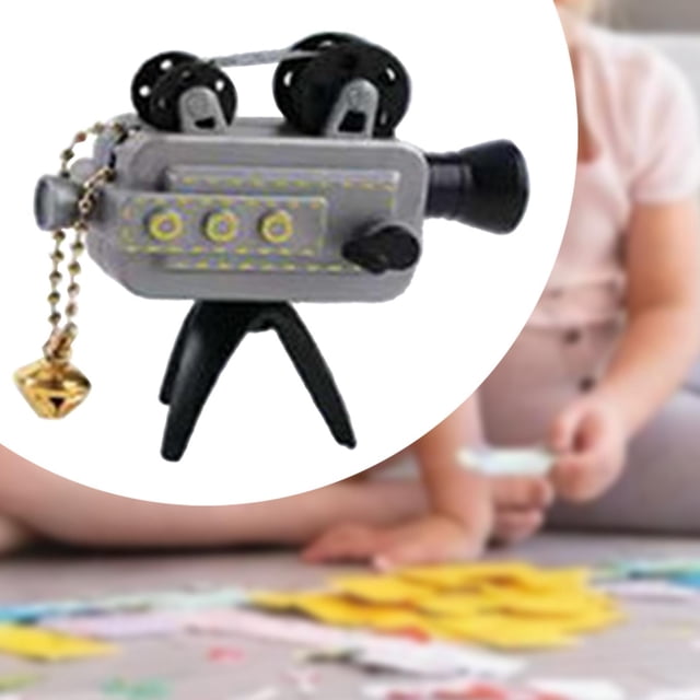 Modelo de proyector de manivela, proyector de películas de escritorio, juguetes para manualidades, decoración del hogar para amantes, amigos, tiendas,