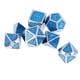 thumbnail image 5 of Familia de Dados Poliédricos de Aleación de Zinc de Dados D4-D20 para s de Copa Azul claro CUTICAT Juego de dados poliédricos, 5 of 7