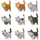 thumbnail image 1 of 9 figuras lindas de gatos en miniatura, personajes de gatos animales, minifiguras de juguetes coleccionables, decoración de pasteles, plantas, decoración de automóviles (segunda generación), 1 of 4
