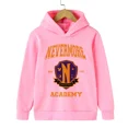 thumbnail image 3 of Sudadera con capucha para niños de los años 90, sudaderas Wednesday Adams, odio a la gente, ropa de dibujos animados, niños, niñas, niños, nunca dejes de ir a la universidad, 3 of 5