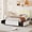 White, variant on 4 Ever Winner Full Size Pink LED Bed Frame with 4 Storage Drawers, Diamond Tufted Upholstered Headboard