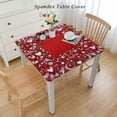 thumbnail image 2 of BANET Rectangle Tablecloth Waterproof &amp; Stainproof Tablecloths, Red Love-Tree Heart Wipeable Table Cloth Wrinkle-Free for Rectangle/Square/Dining/Party/Wedding White, 2 of 7