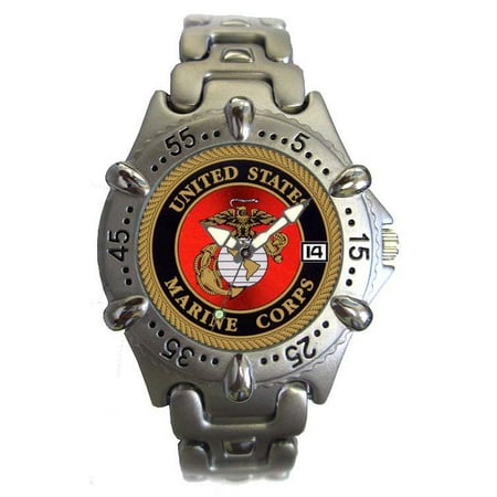 US Marines Steel Bezel Watch
