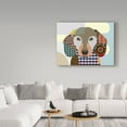 thumbnail image 3 of Trademark Fine Art 'Dachshund' Canvas Art by Lanre Adefioye, 3 of 3