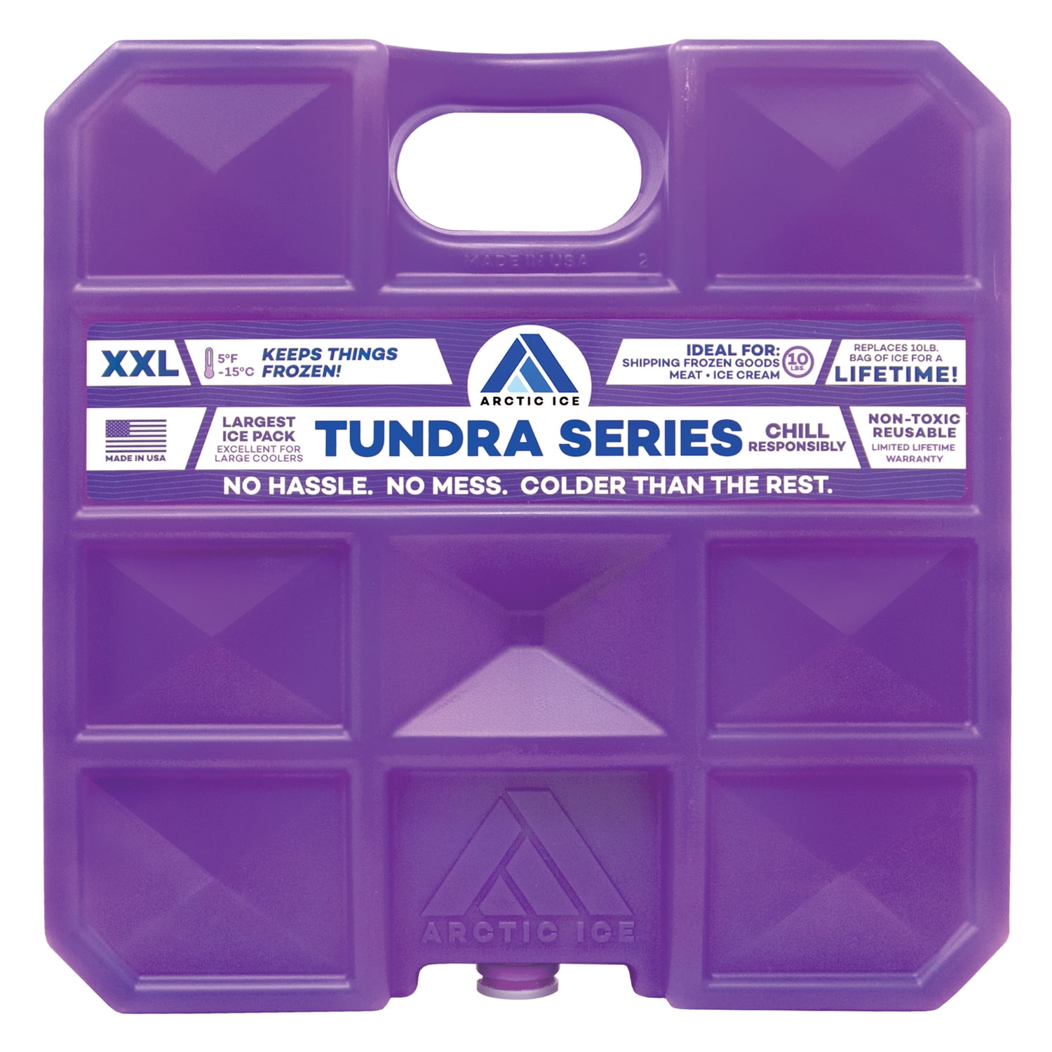 Arctic Ice 1262 Tundra Series Freezer Pack (10 Pounds)