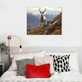 thumbnail image 4 of JRXY Wild Stag Scottish Highlands Canvas Wall Art Picture Print Picture 3, 4 of 4