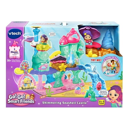 Riding School Playset - VTech Go! Go! Smart Friends Shimmering Seashell Castle Preschool Playset