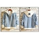 thumbnail image 2 of Chaqueta vaquera Sanmu de estilo casual con estampado digital Kirby Fish, 2 of 3
