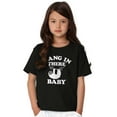 thumbnail image 3 of Hang In There Sloth Encouragement Crewneck T Shirts Boy Girl Teen Brisco Brands L, 3 of 6