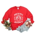 thumbnail image 3 of North Pole University Distressed | Sweatshirt, 3 of 6