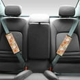 thumbnail image 2 of Renewold Car Seat Belt Pads Harness Pads for SUV Truck Vans Sedans Protect Shoulder Seat Belt Covers for Women Men, 2 Pack, Abstract Hippie Floral, 2 of 6