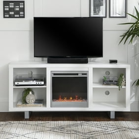 Dimplex Marana Media Console Log Electric Fireplace For Tvs Up To