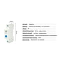 thumbnail image 4 of WIFI Smart Circuit Breaker 1P DIN Rail Switch Ewelink APP Control Compatible with Alexa and Google Assistant Voice Control for Home Automation, 4 of 8