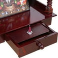 thumbnail image 3 of Homecrafts Home Temple, Wooden Temple, Pooja Mandir for Home (Walnut, Large- 21 X 11 X 24 Inch (Wxdxh)), 3 of 6