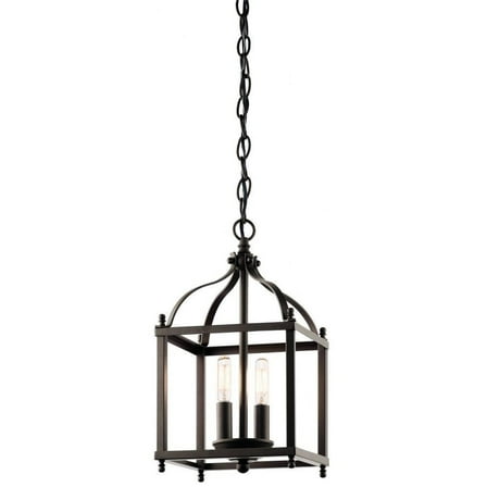 Farmhouse Two Light Chandelier-Olde Bronze Finish Bailey Street Home 147-Bel-1228361