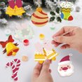 thumbnail image 2 of Maytalsory Own DIY Christmas Tree Decorations Pack inspire creative inspiration. Of 8 Numbers Painting By Set For Hanging With Hemp Rope, 2 of 6