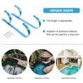thumbnail image 5 of PBPBOX 1Set Metal Pool Rod Hook for Swimming Pool Cleaning Tool Storage, 5 of 7