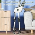 thumbnail image 4 of HENG CO. 4-in-1 Baby High Chair with 5-Point Harness, Convertible Toddler Dining Chair, Double-Layer Tray & Toy Rack, PP+Steel Frame, for 6M-3Y Deep Blue, 4 of 10