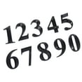 thumbnail image 5 of Jiandong Signboard 10pcs Number Sign Modern Plaque Number House Hotel Door Address Digits Stickers(1.97X1.18X0.12Inch), 5 of 10