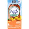 Crystal Light On The Go Peach Mango With Caffeine Drink Mix, 10-Packet Box (Pack Of 8)