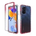 thumbnail image 1 of Funda 2 En 1 Rudo Para Modelos Xiaomi Bicolor Transparente, 1 of 1