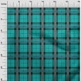 thumbnail image 2 of oneOone Polyester Lycra Fabric Tartan Check Print Sewing Fabric BTY 56 Inch Wide, 2 of 4