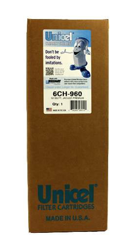 4 Unicel 6CH-960 Jacuzzi Premium Replacement Pool Spa Filter Cartridges 6540-476