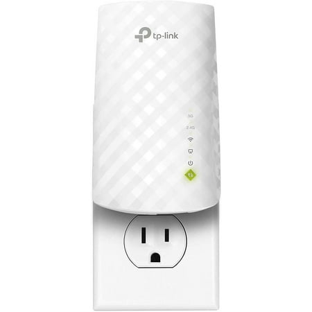 TP-Link AC750 WiFi Range Extender - Dual Band Cloud App Control Up to 750Mbps, One Button Setup Repeater, Internet Booster, Access Point Smart Home & Alexa Devices (RE220) (Best Internet Booster 2019)
